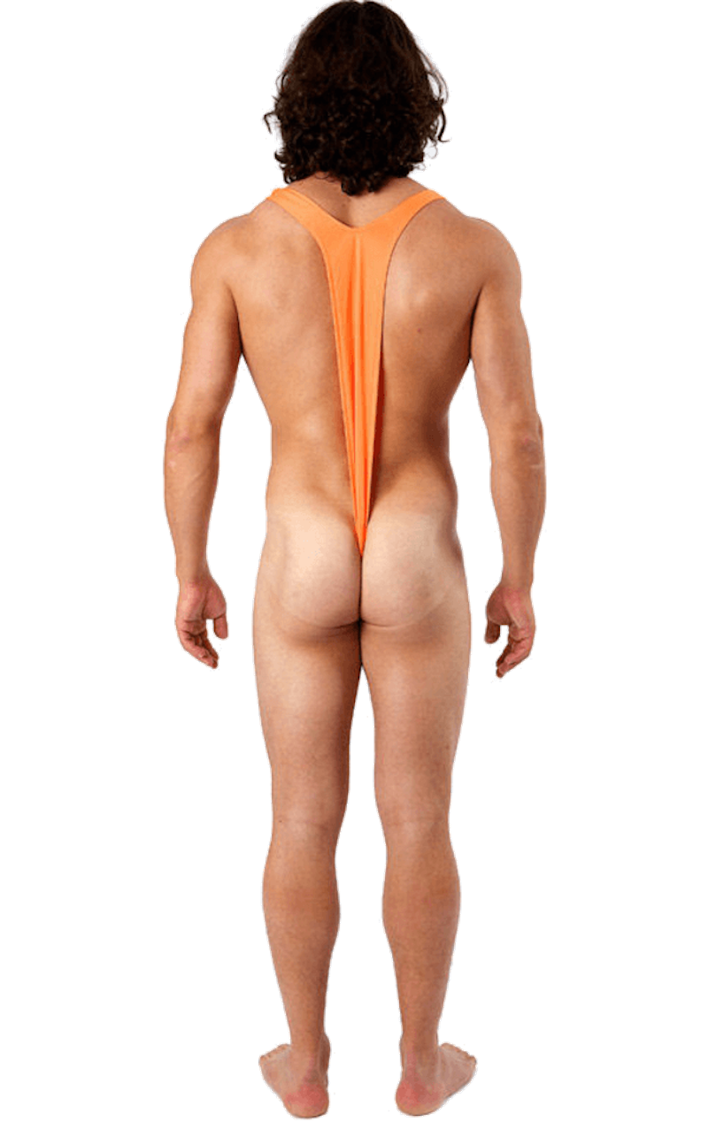 Borat Orange Mankini Swimsuit