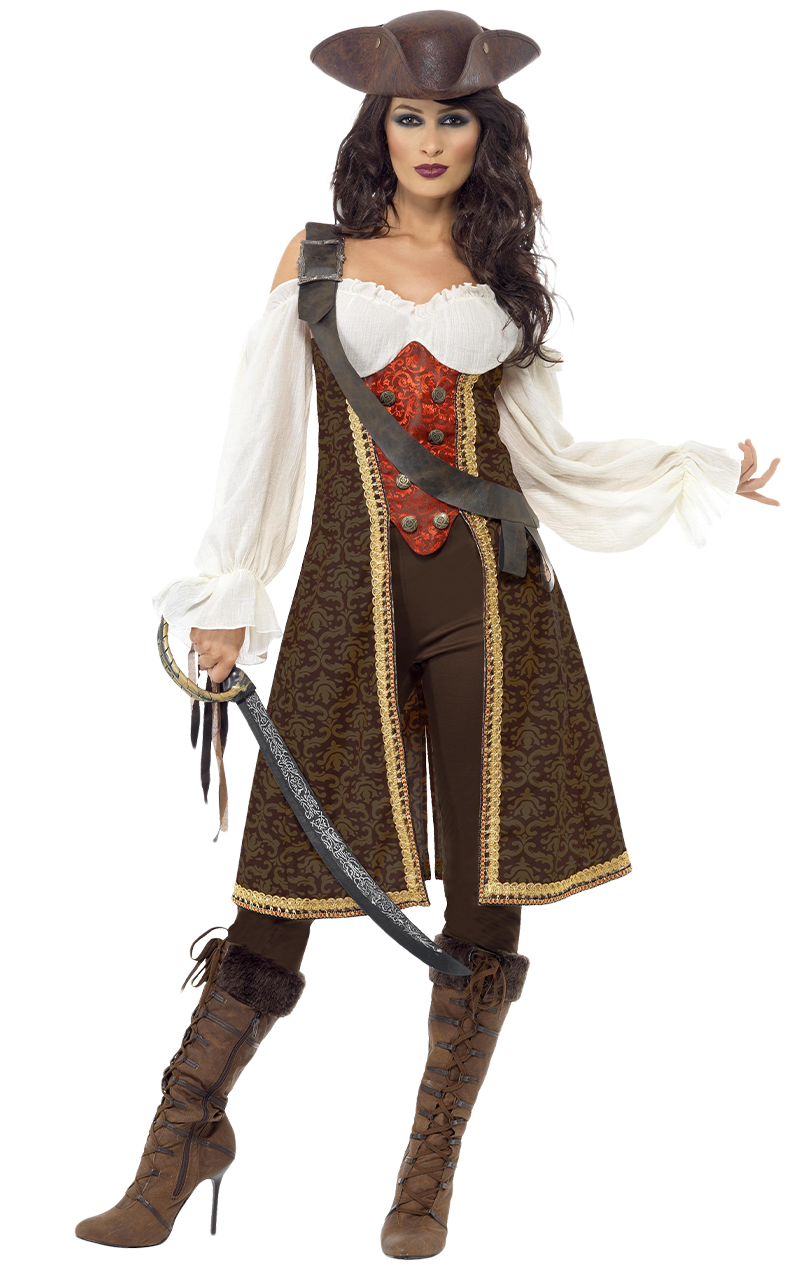 Ladies High Seas Pirate Wench Costume