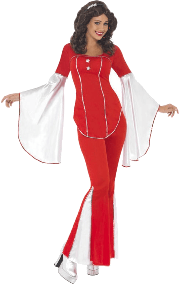 Womens Super Trooper Abba Costume