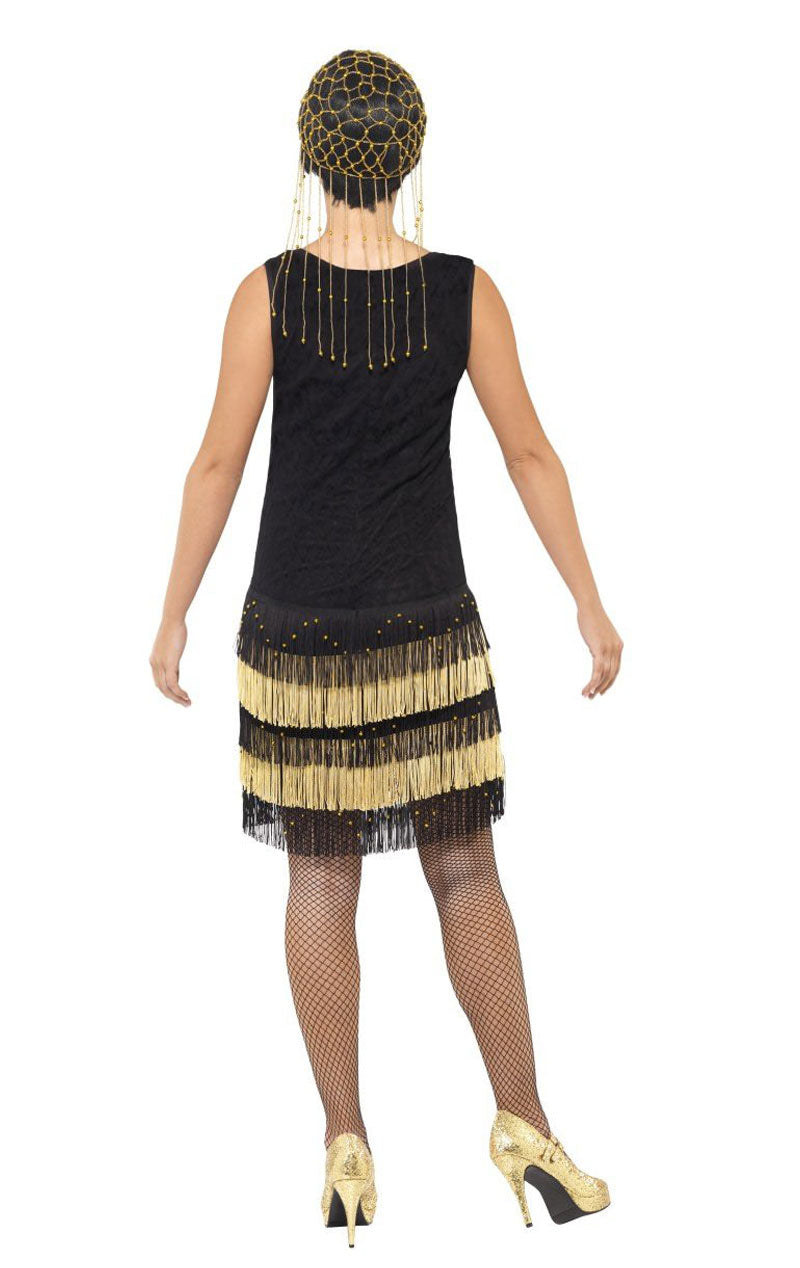Womens Fringe Flapper Dress