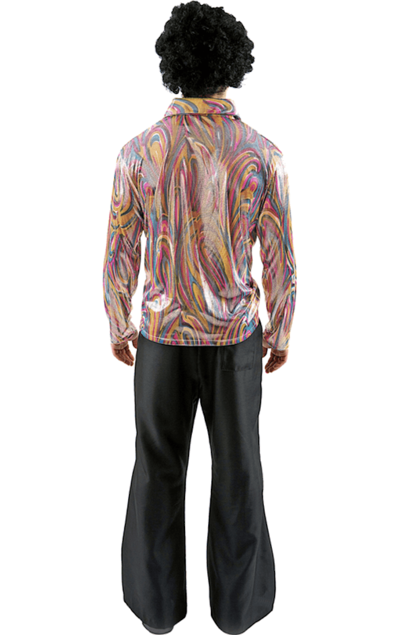 Mens Frill Disco Costume