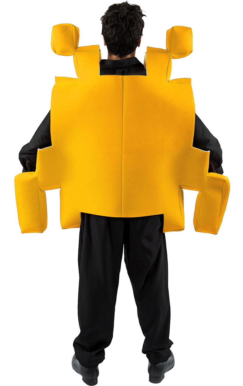 Adult Yellow Space Invader Costume