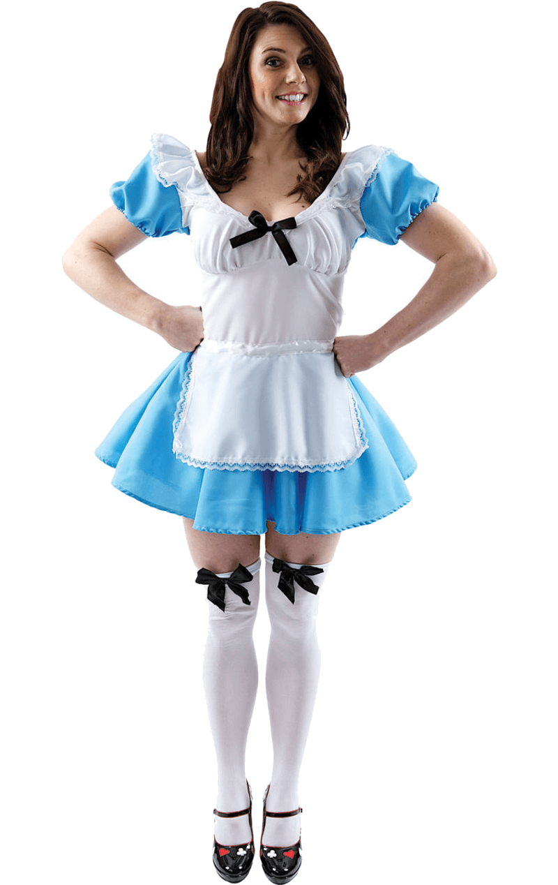 Womens Traditional Alice in Wonderland Costume