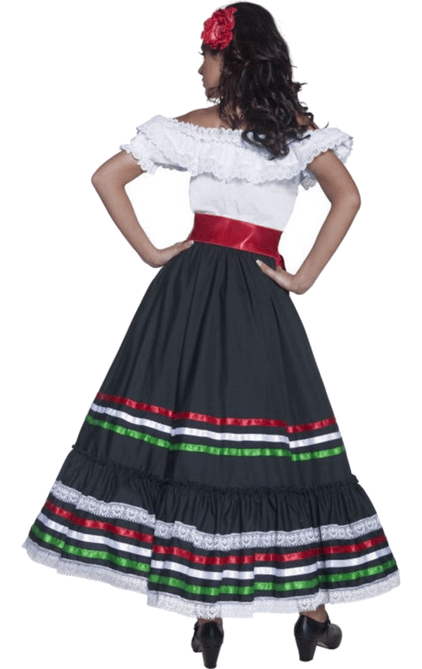Traditional Mexican Woman Costume
