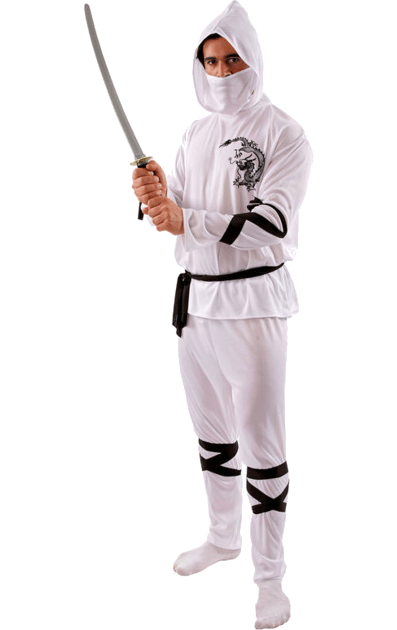 Adult White Ninja Costume