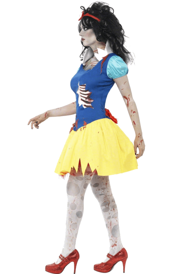 Womens Zombie Snow White Costume