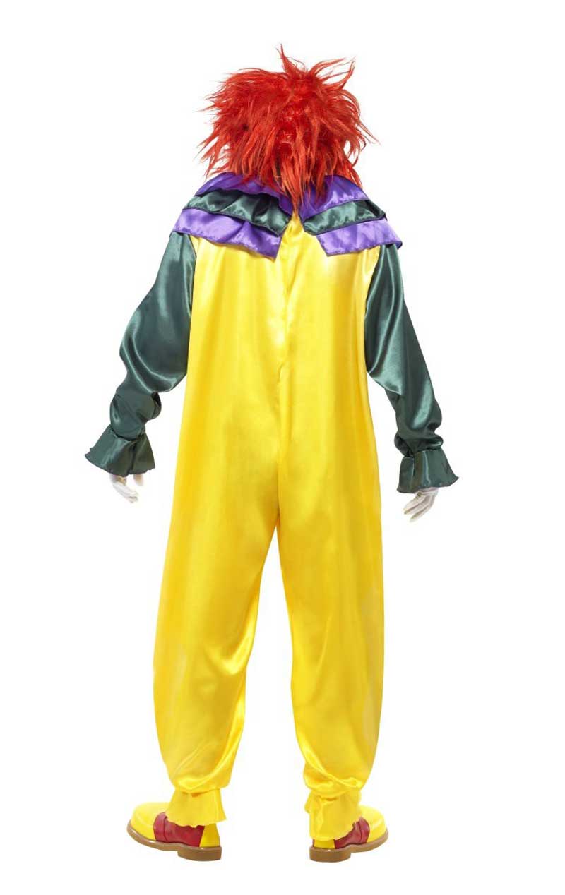 Mens Creepy Pennywise Clown Costume