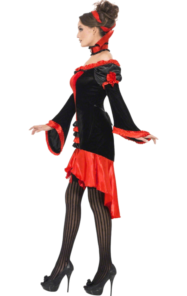 Ladies Fever Boudoir Vampiress Costume