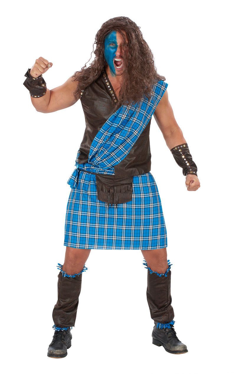 Mens Scottish Warrior Costume