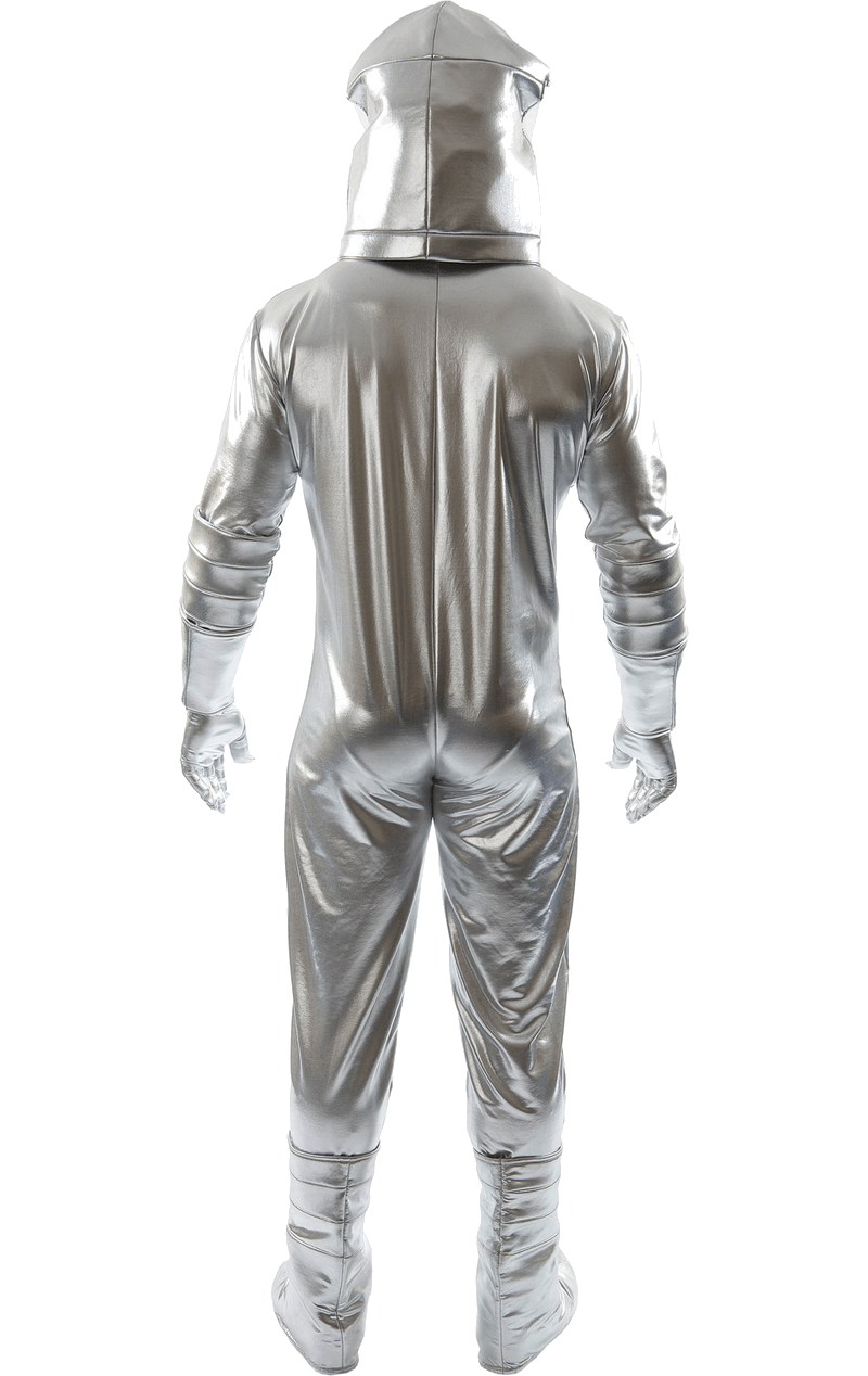 Mens Silver Astronaut Costume