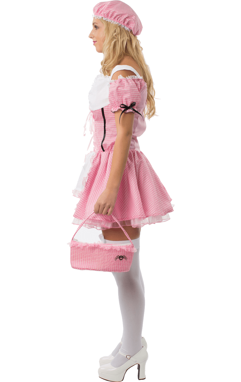 Adult Little Miss Muffet Fancy Dress Costume