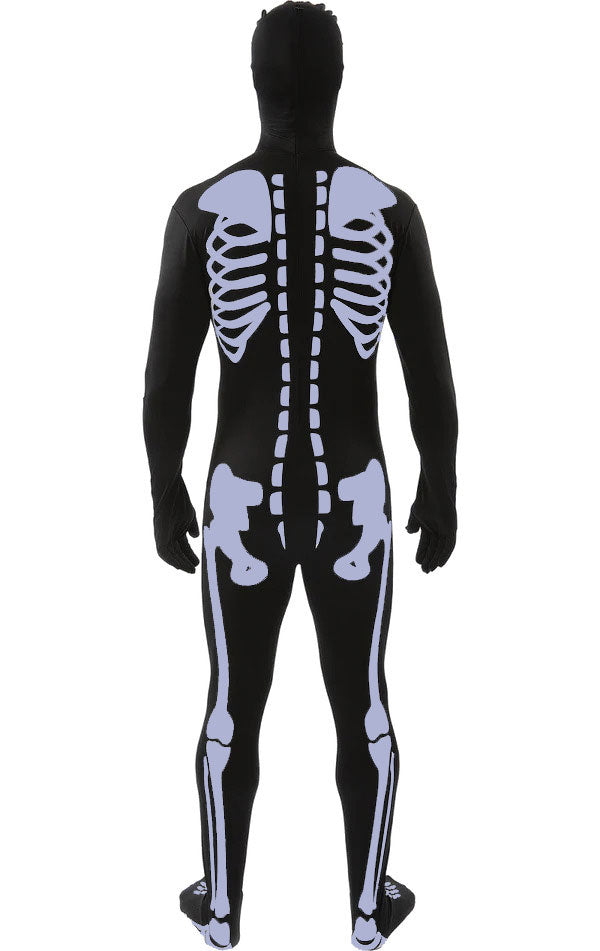 Adult Skeleton Skin Suit Halloween Costume