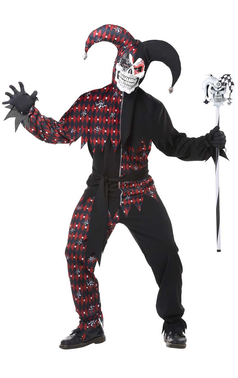 Adult Halloween Jester Costume