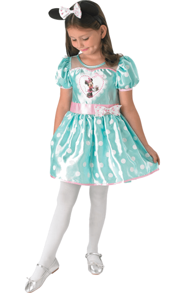 Kids Deluxe Minnie Mouse Mint Cupcake Dress