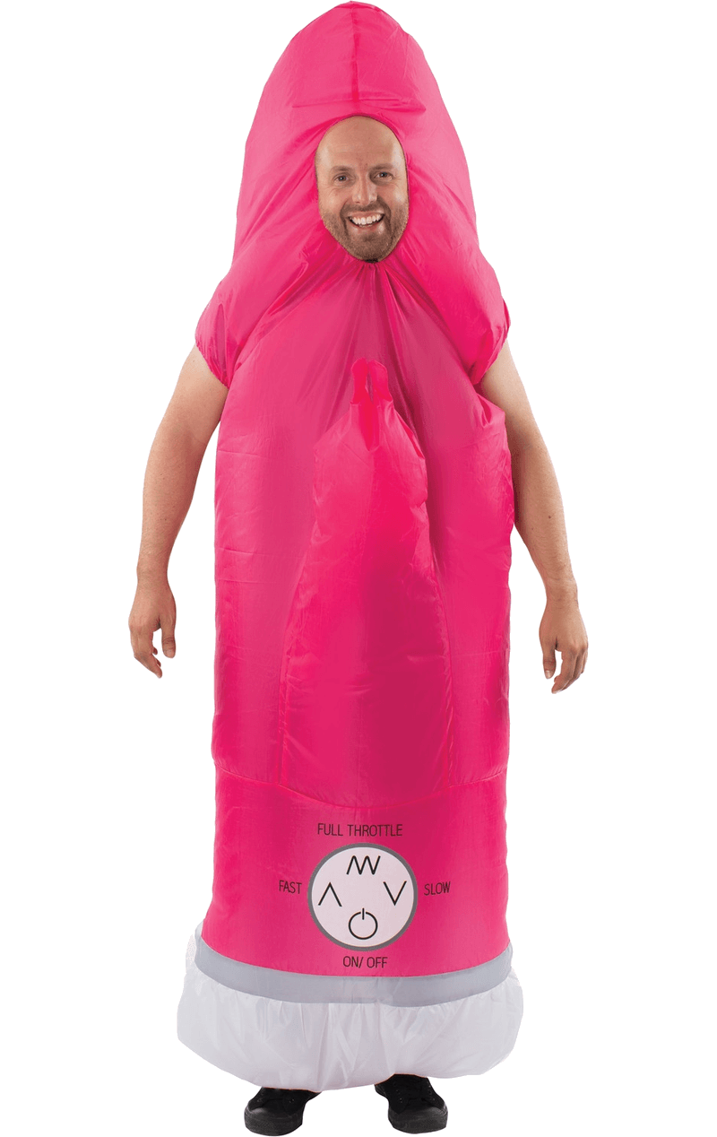 Adult Inflatable Vibrator Stag Costume