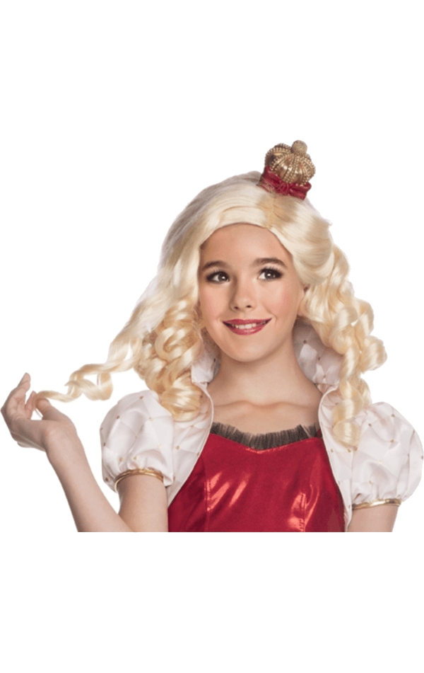 Kids Apple White Ever After High Wig