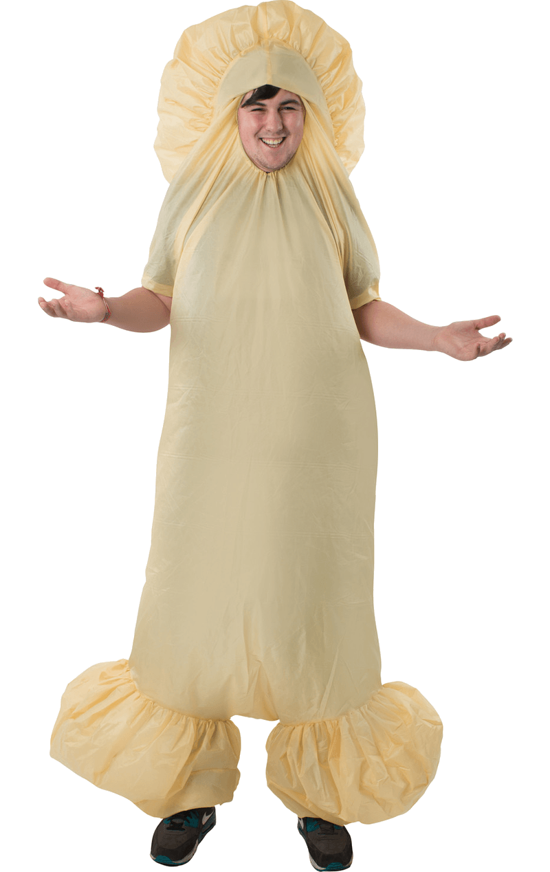 Adult Inflatable Penis Stag Costume