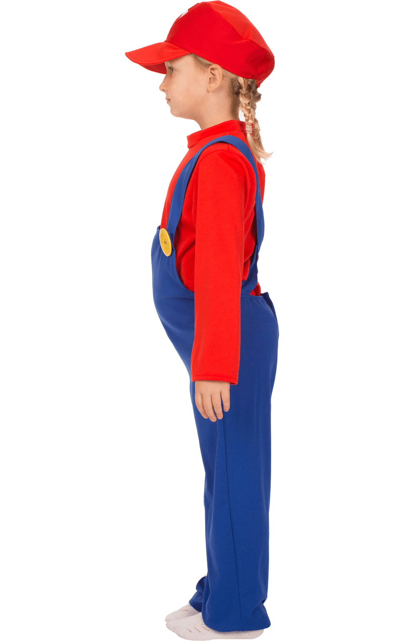 Kids Super Mario Costume