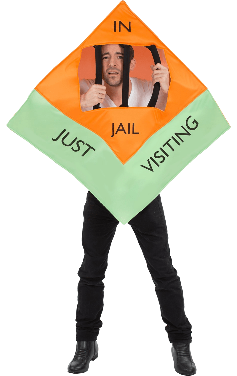 Adult In Jail Monopoly Costume