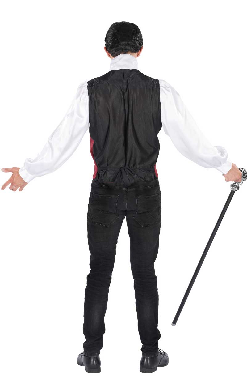 Adult Halloween Red Vampire Costume