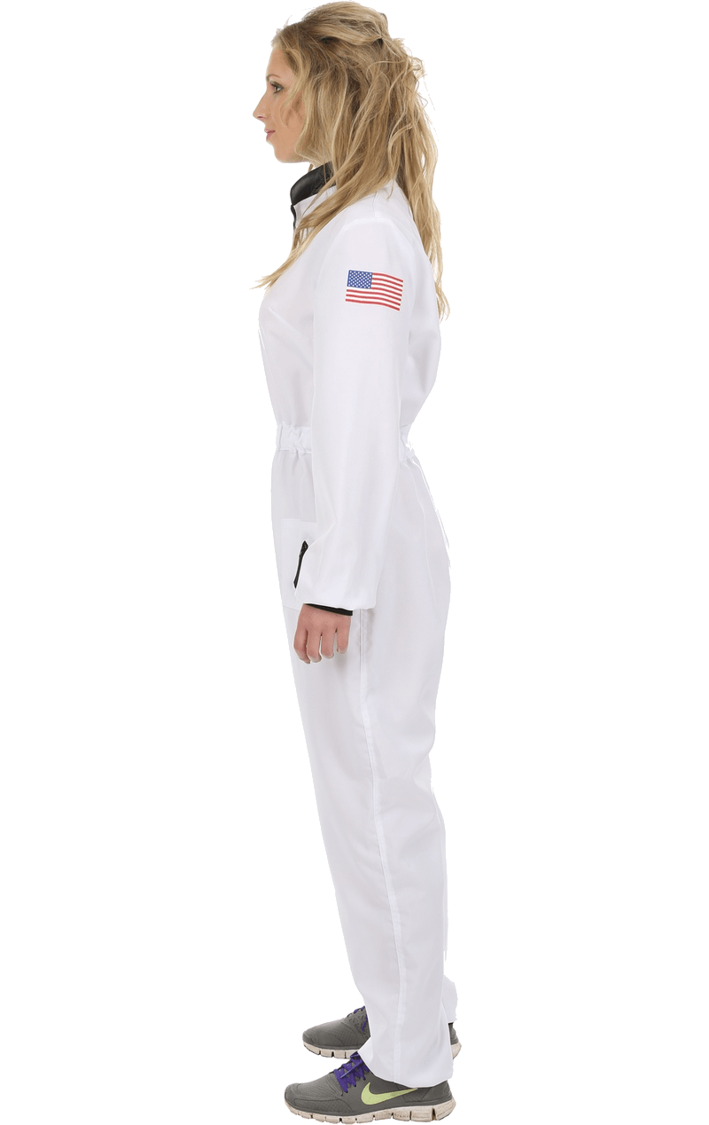 Womens White Astronaut Costume