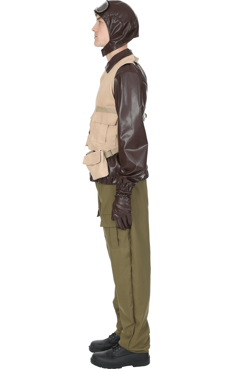 Adult Mens WW2 War Pilot Costume