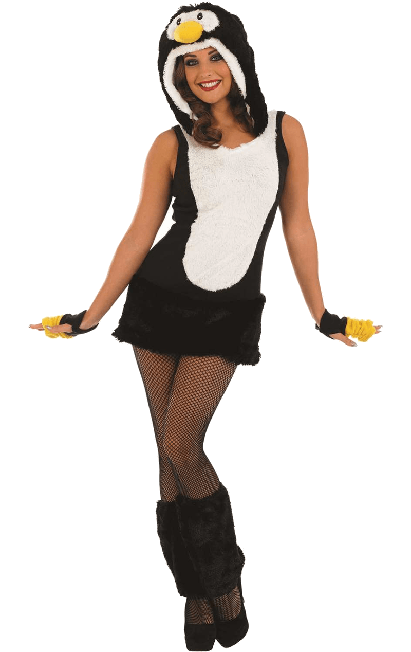 Womens Fluffy Little Penguin Costume