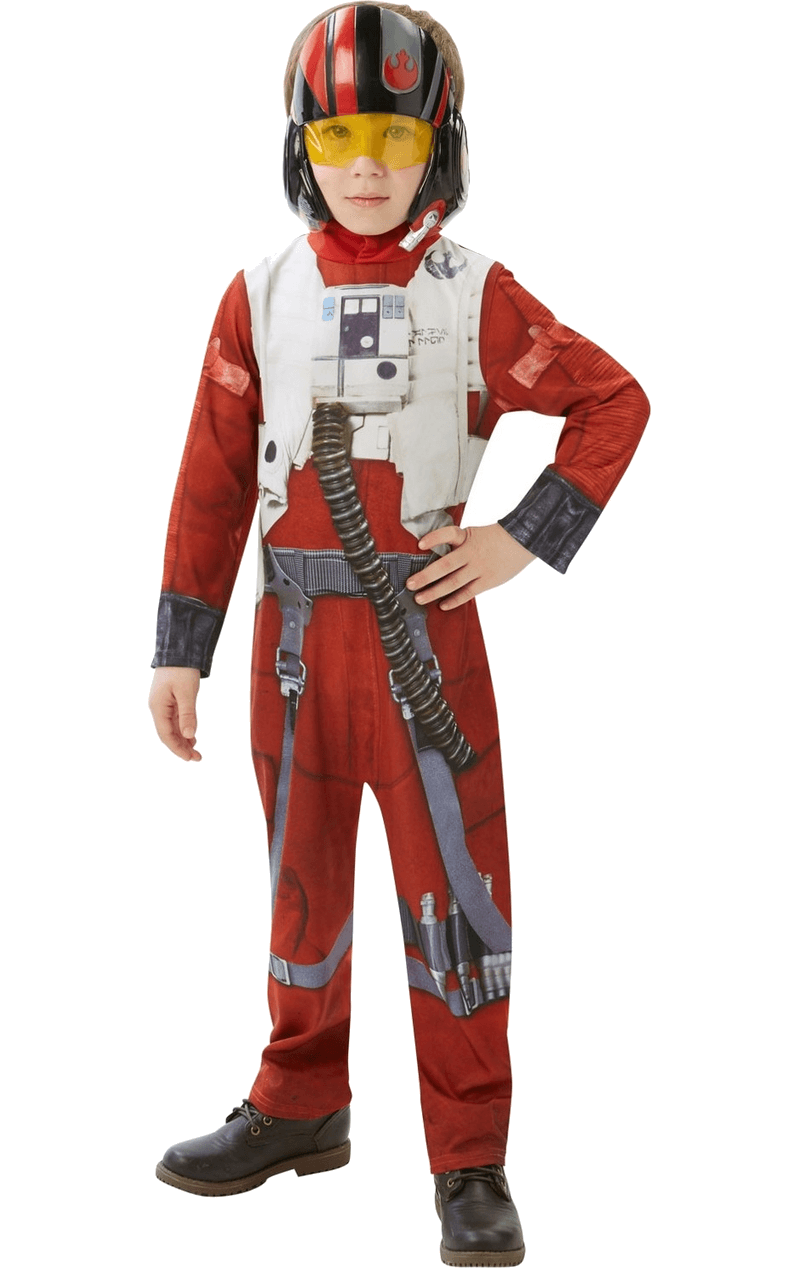 Kids Star Wars Poe (X-Wing Fighter) Costume