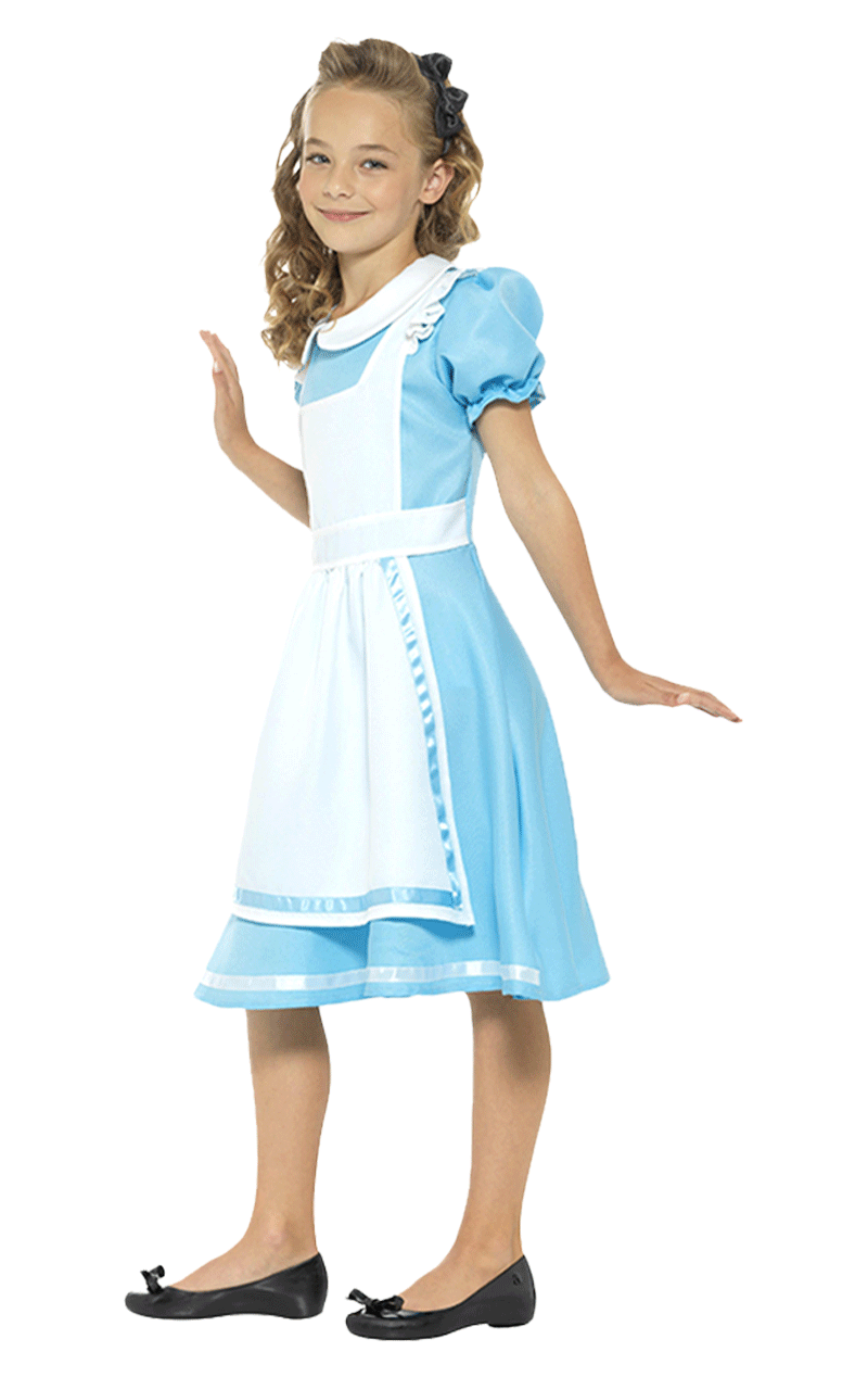 Girls Storybook Alice in Wonderland Costume