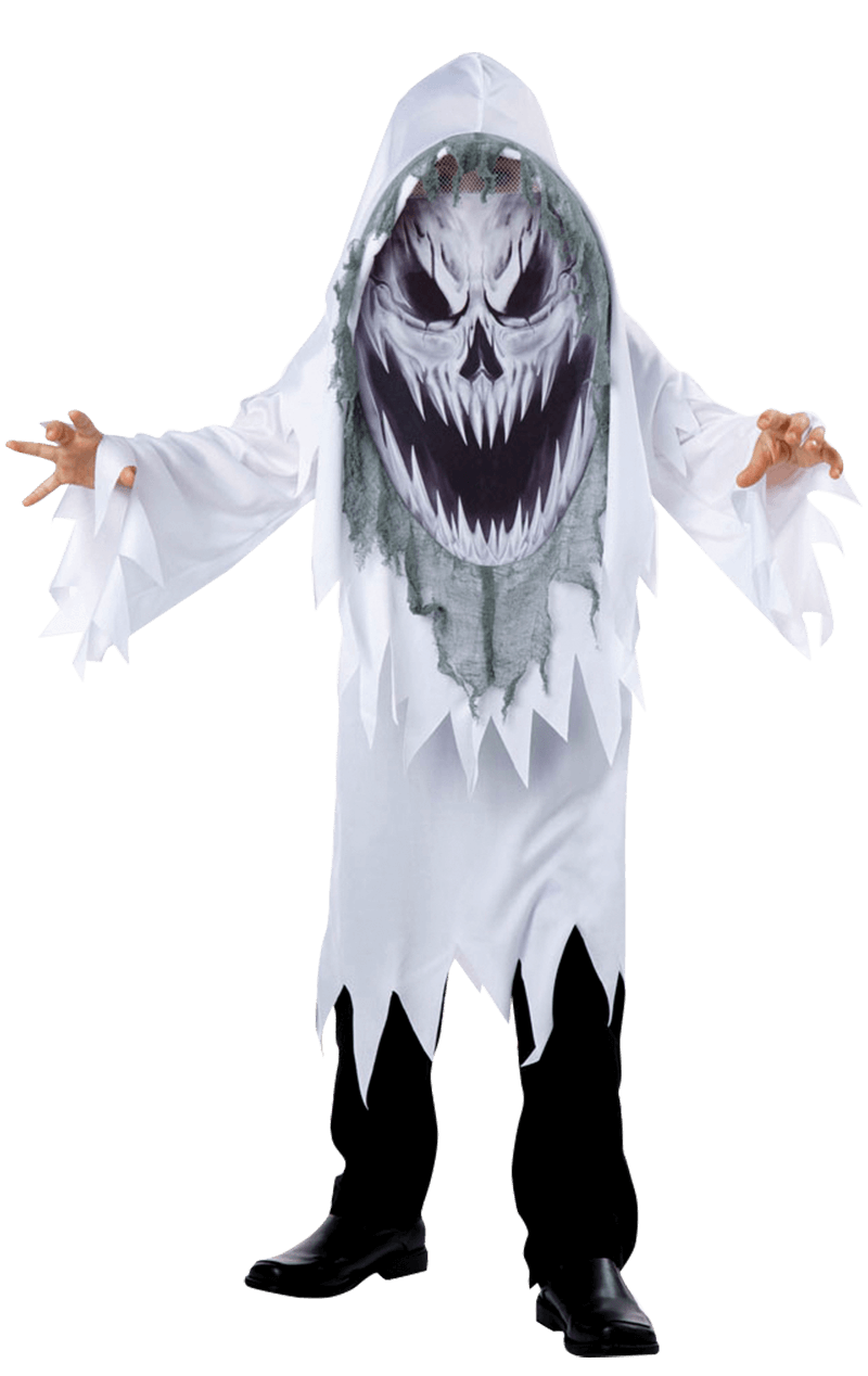 Kids Screaming Ghost Halloween Costume
