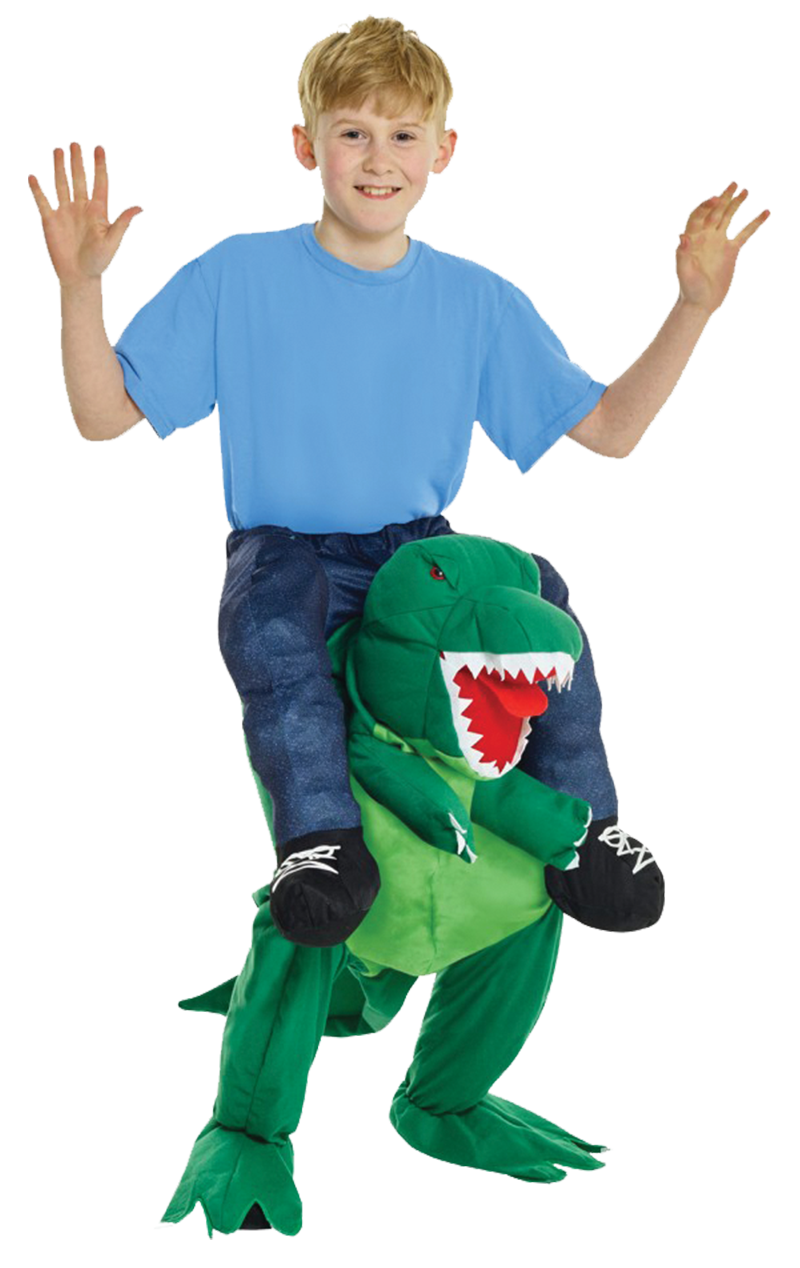 Kids Dino Piggyback Costume