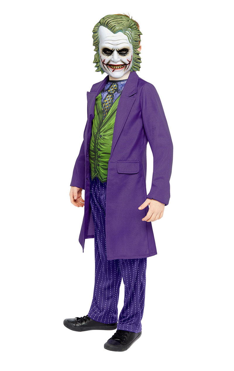 Childrens Joker Movie Costume