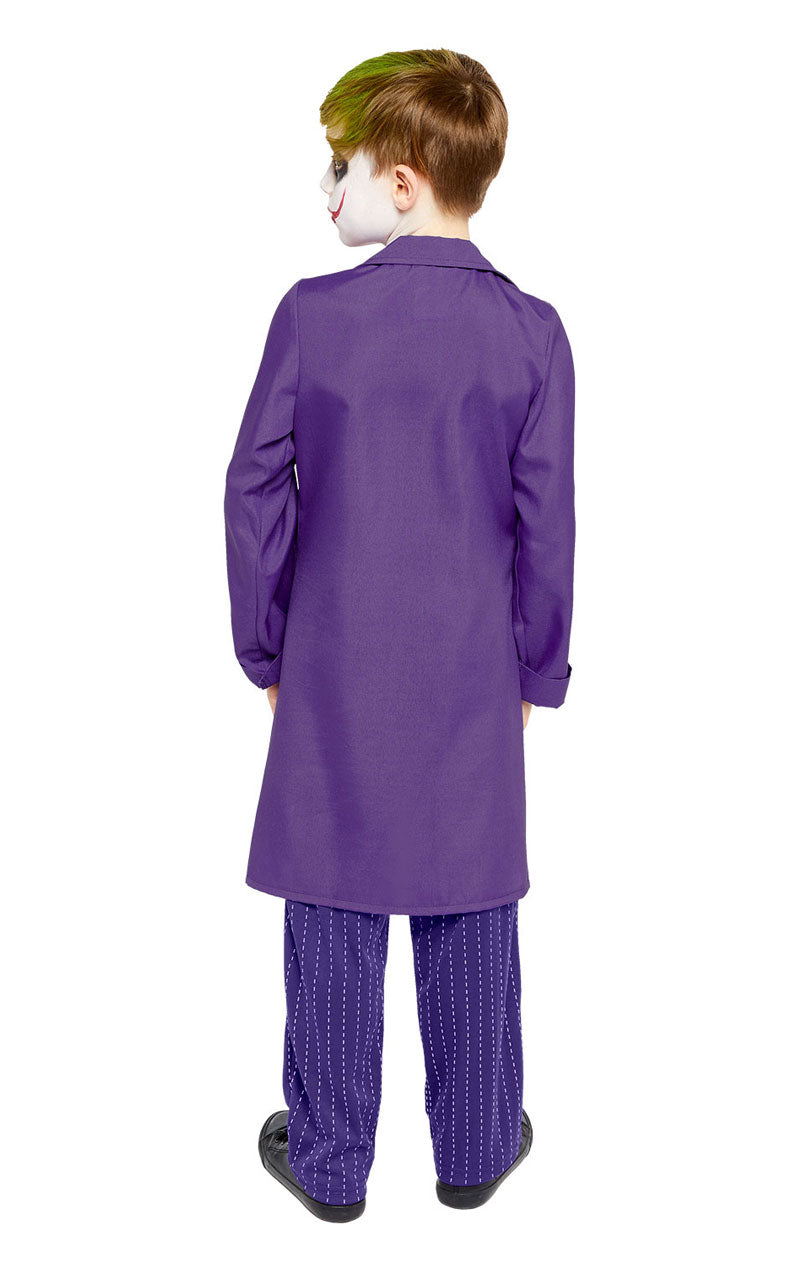 Childrens Joker Movie Costume