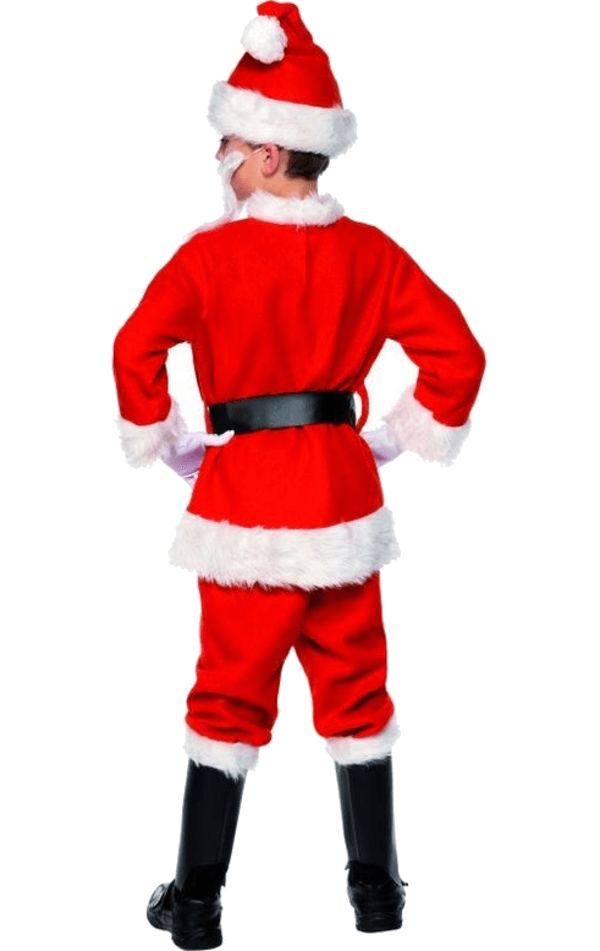 Boys Deluxe Santa Costume