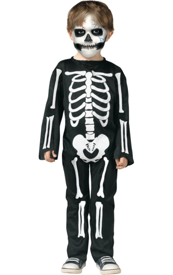 Kids Scary Skeleton Costume