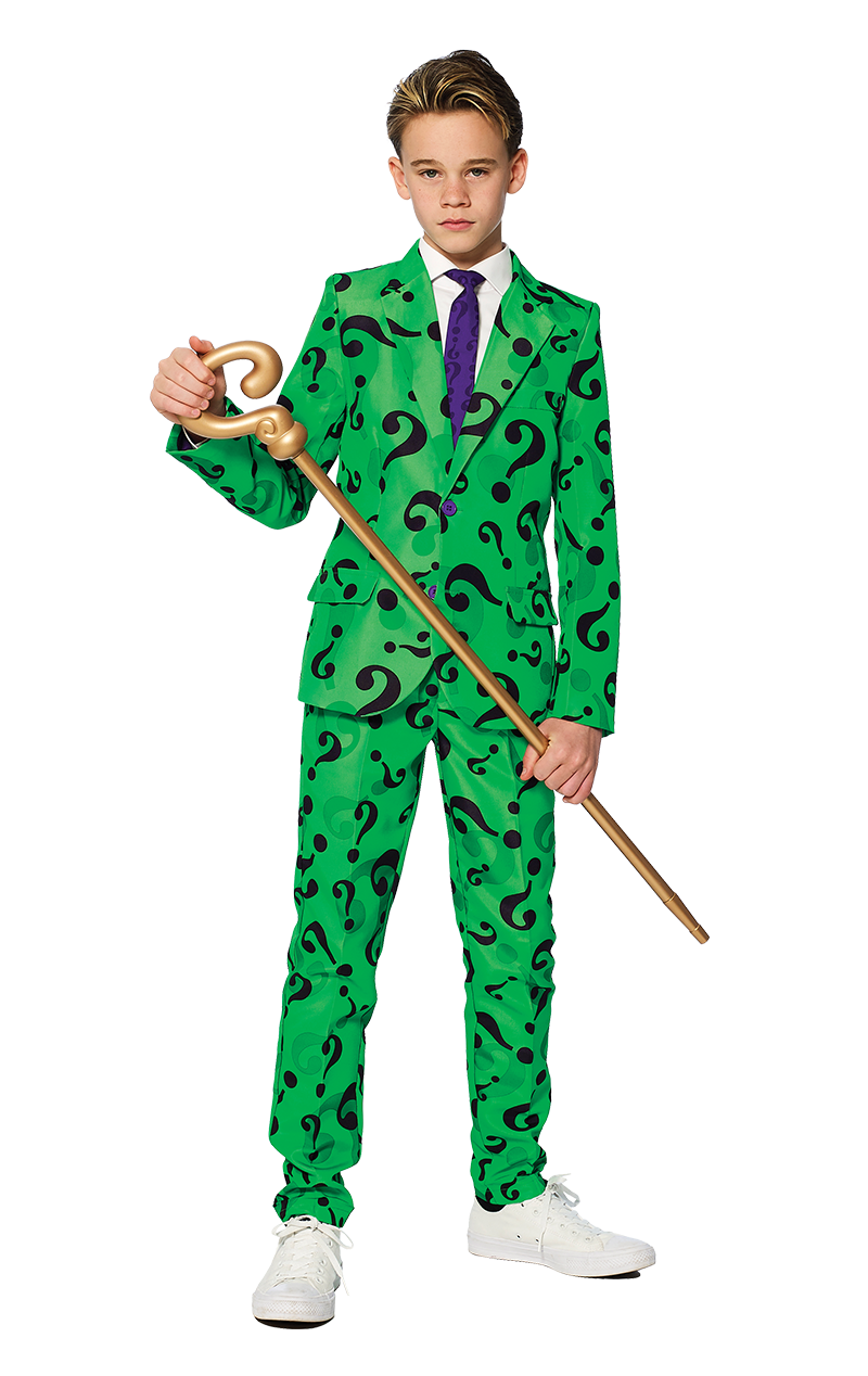 Kids Riddler Suitmeister Costume