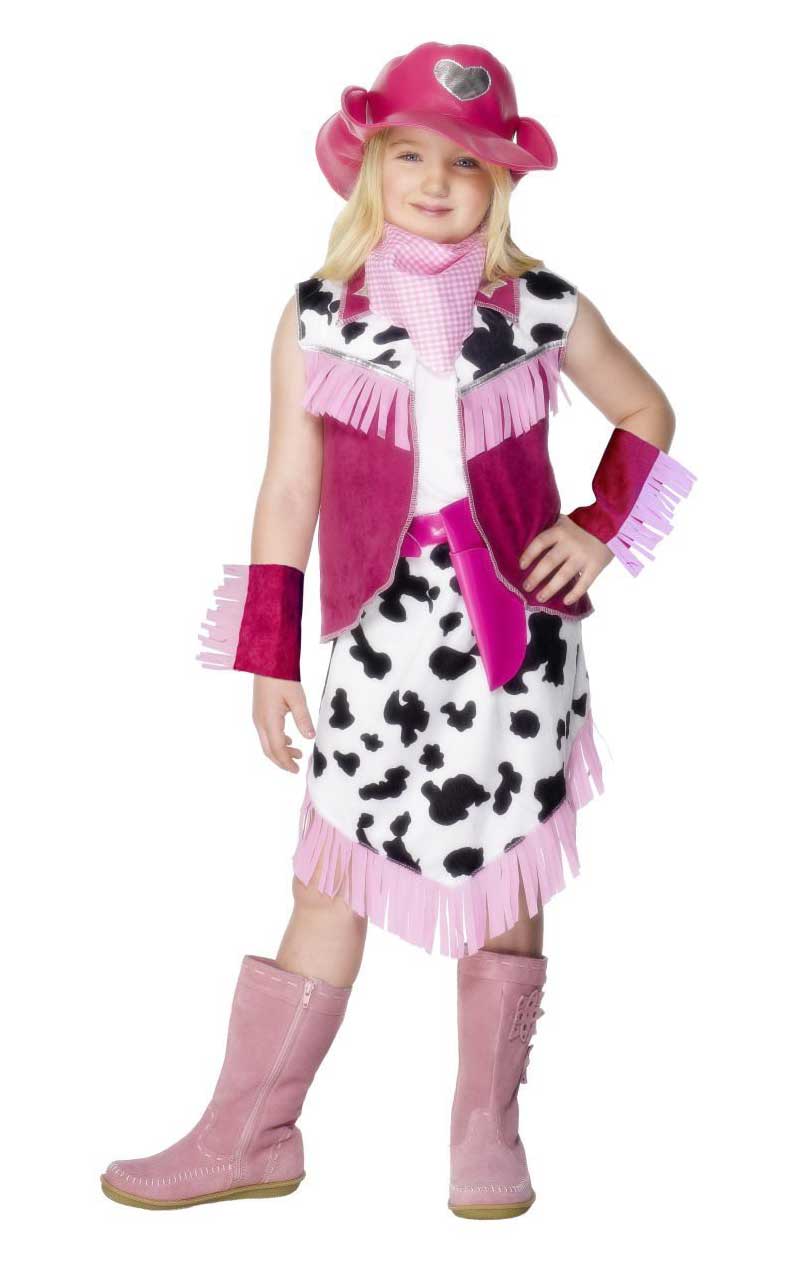 Kids Rodeo Cowgirl Costume