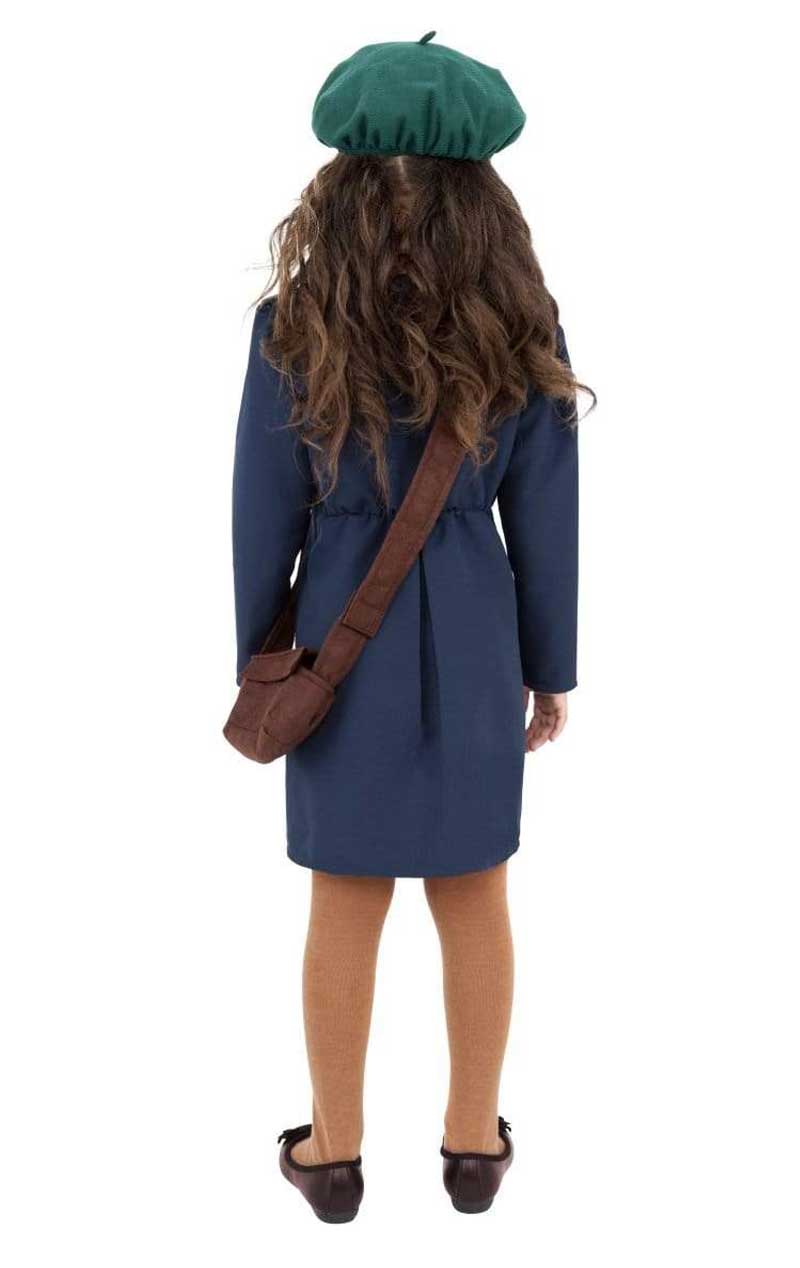 Girls World War II Evacuee Costume