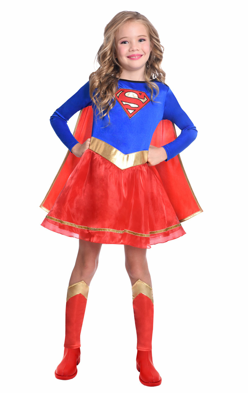 Childrens Classic Supergirl Costume