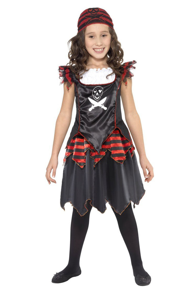 Childrens Gothic Pirate Costume