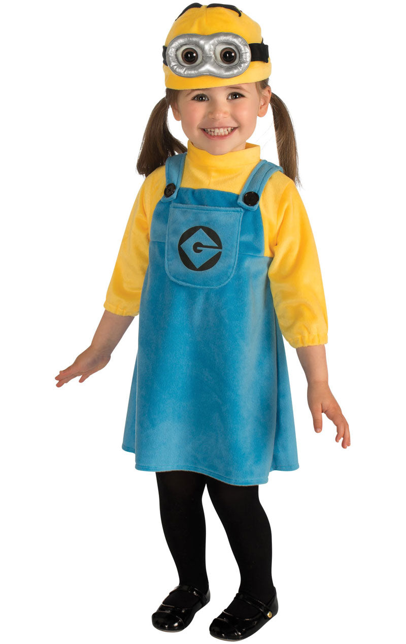 Child Toddler Female Minion Costume