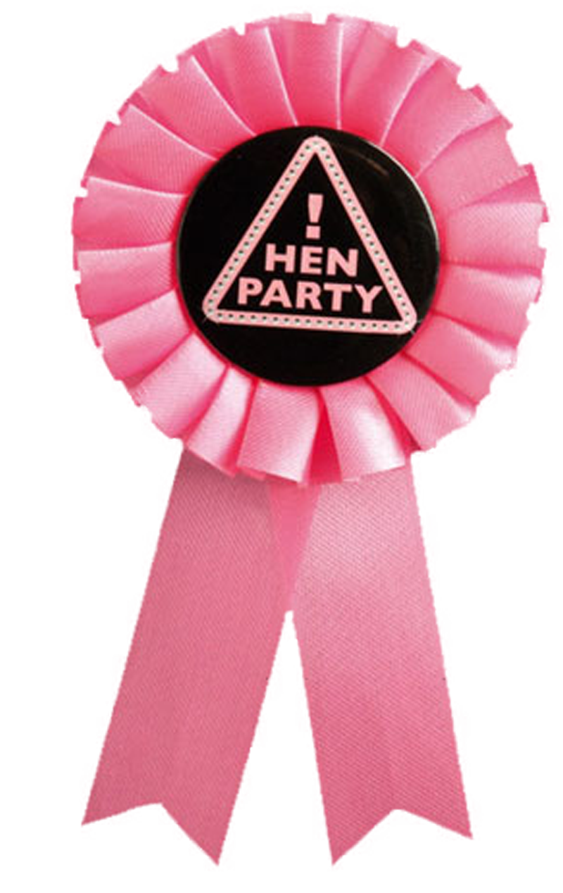 Hen Party Rosette