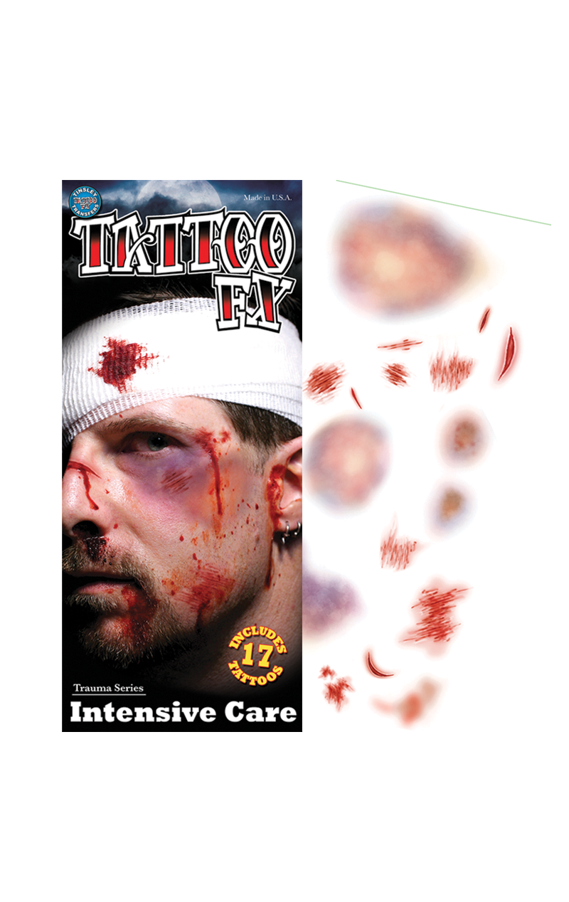 Intensive Care Temporary Tattoos Accessory