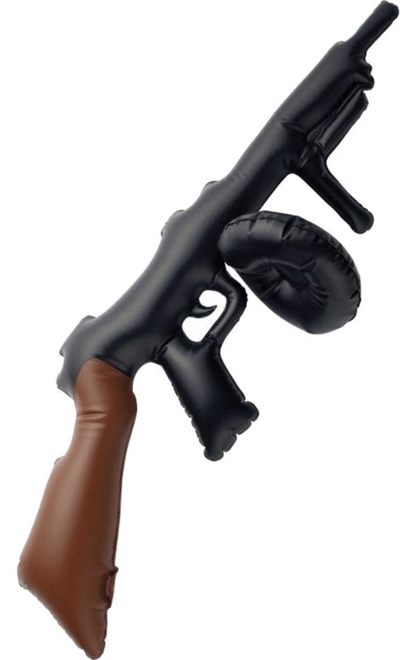 Inflatable Tommy Gun Accessory