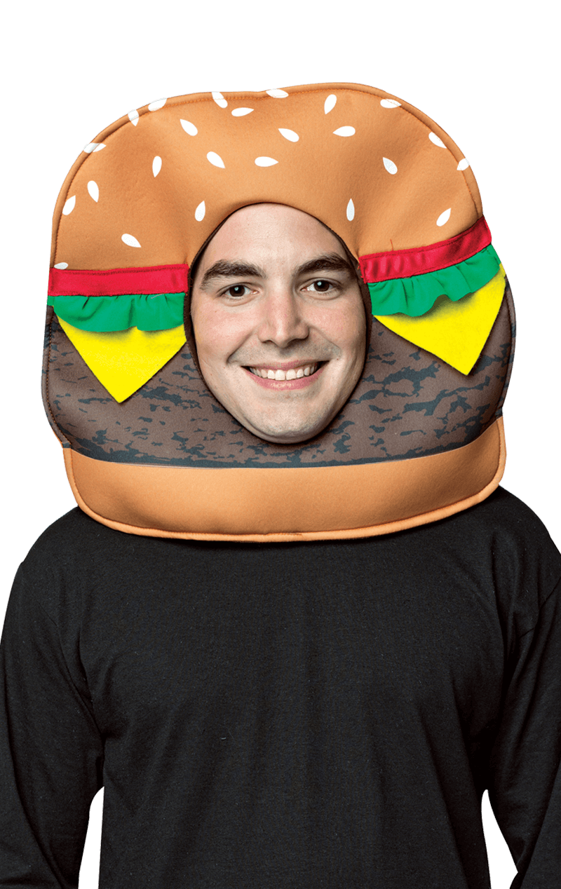 Cheeseburger Novelty Headpiece Accessory