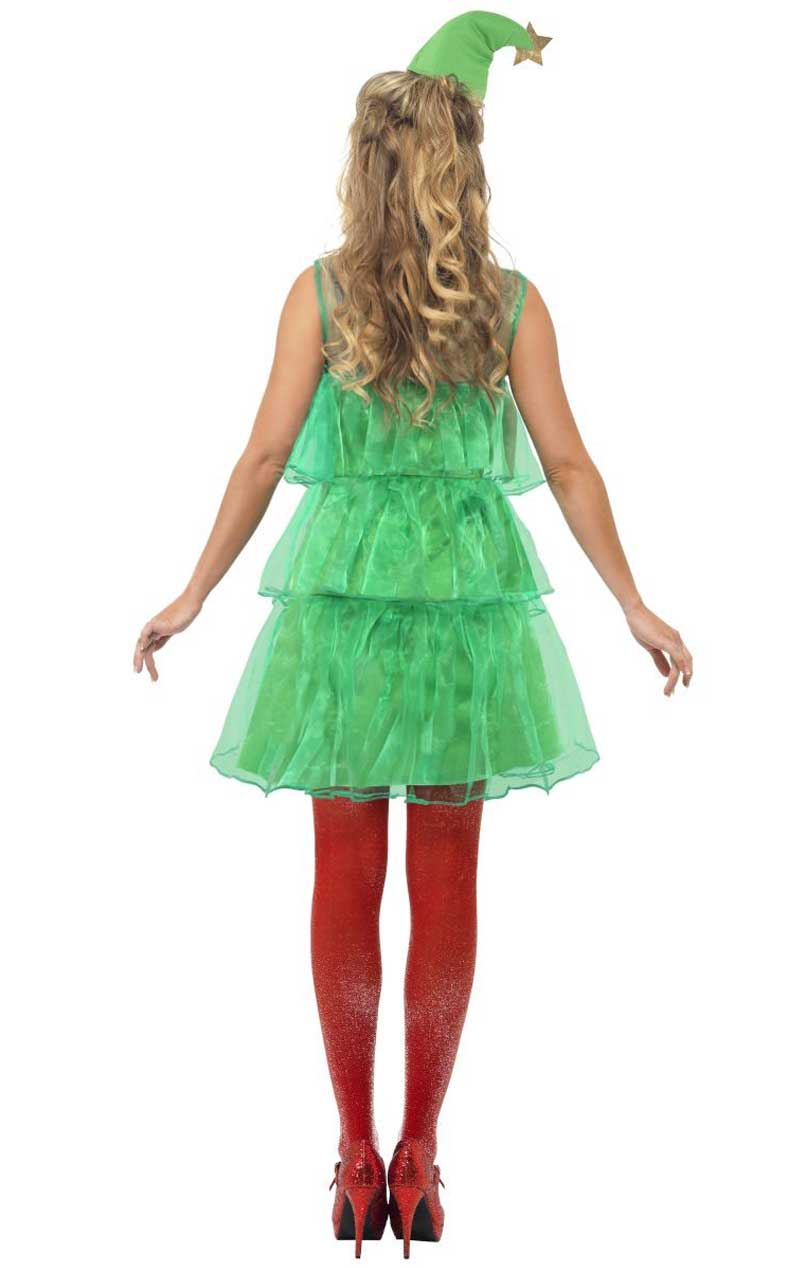 Womens Tutu Christmas Tree Costume