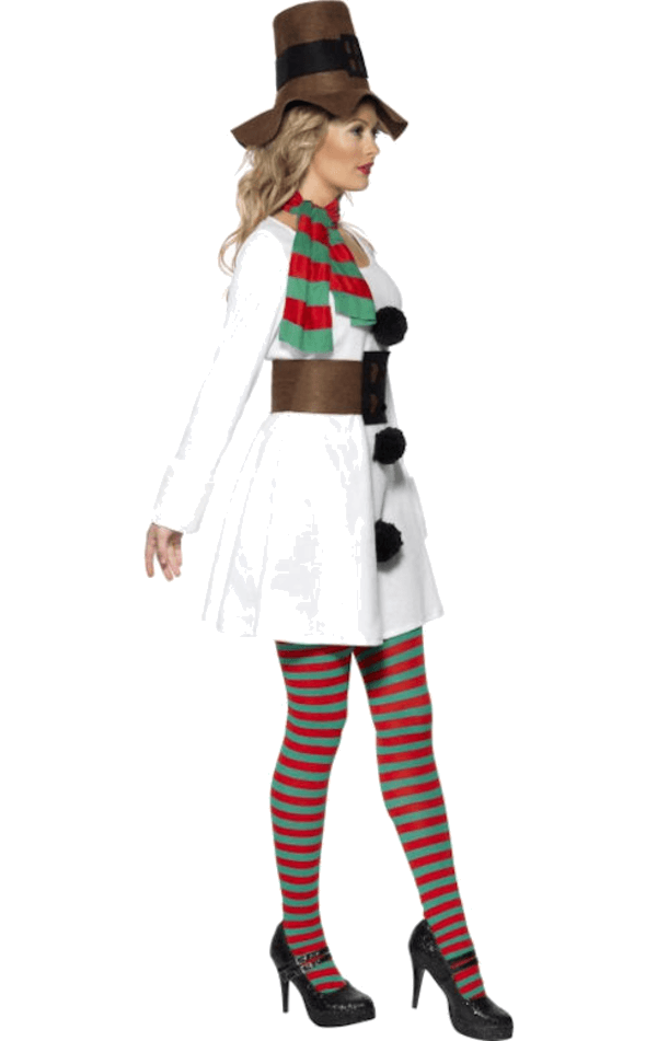 Adult Miss Snowman Costume