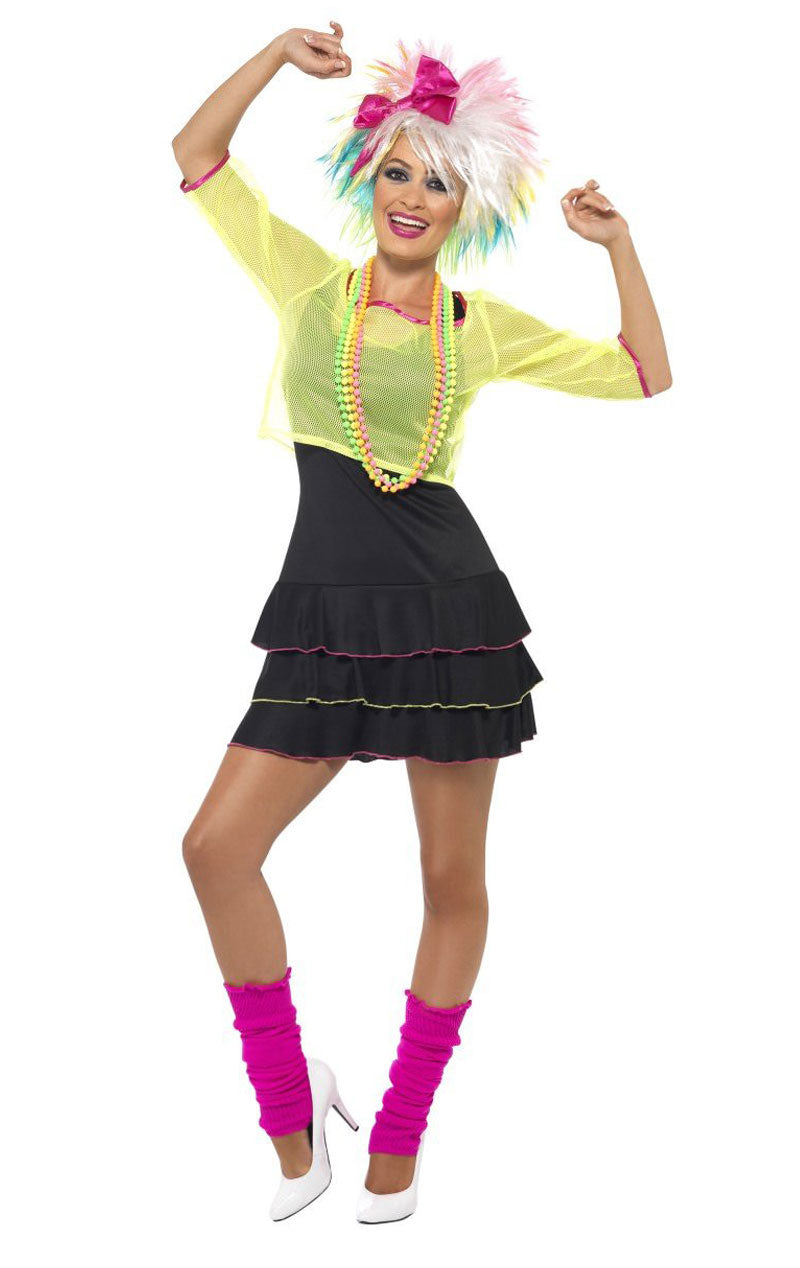 Womens 80s Girl Costume