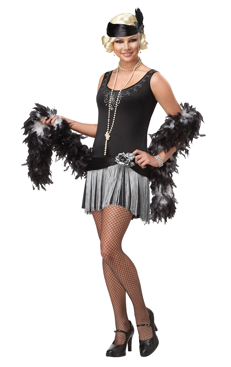Teen Flapper Girl Costume