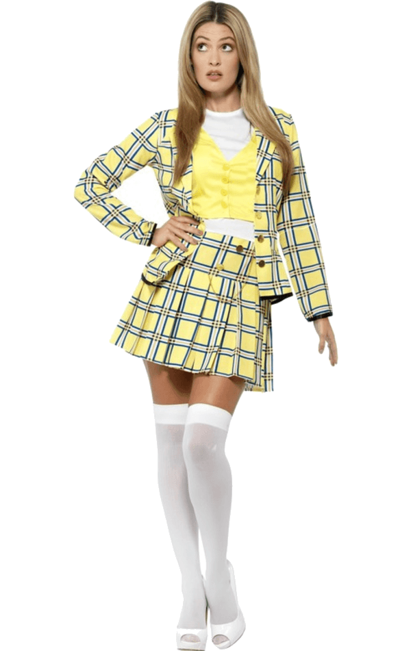 Adult Yellow Clueless Cher Costume